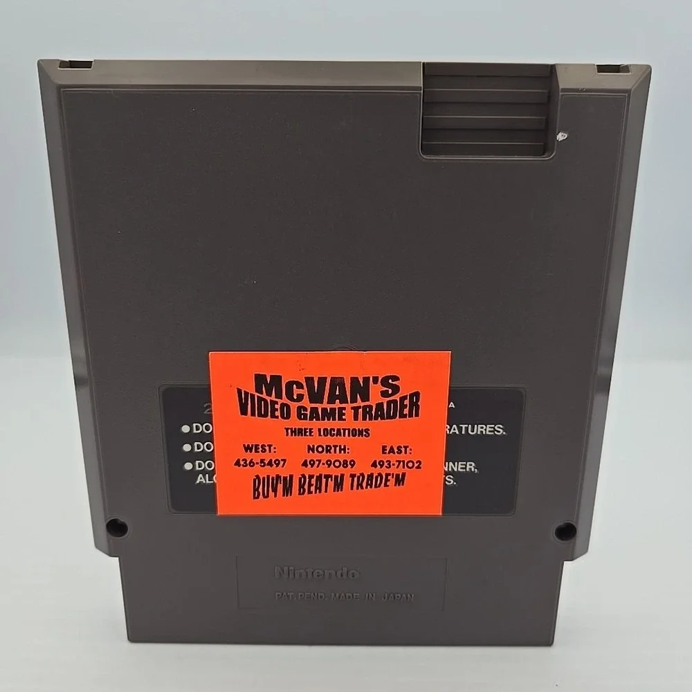 Top Gun The Second Mission NES (Nintendo Entertainment System, 1990)‎ KONAMI